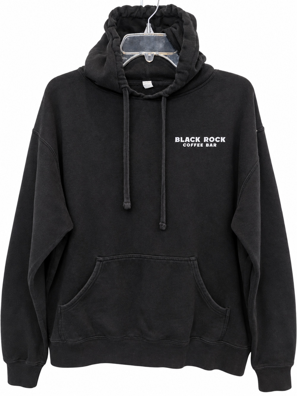 Independent Rock Pullover Hoodie Men's Large Black Cotton Blend Skull Graphic